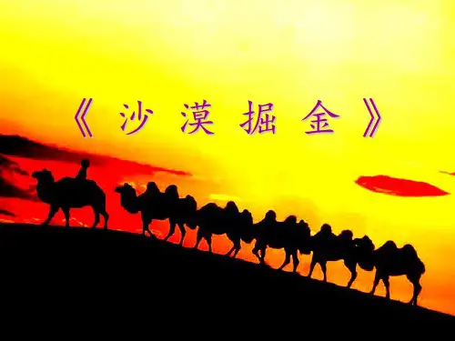 沙漠掘金完整带天气变化 ppt课件