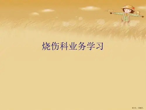 烧伤科业务学习