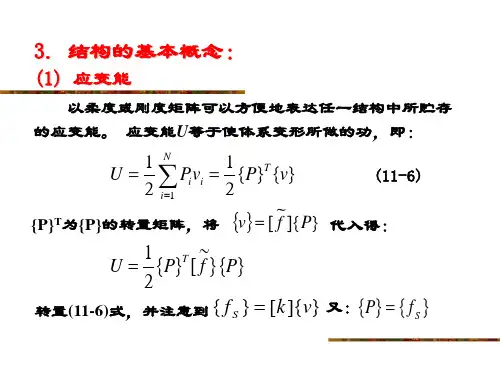 刚度矩阵和柔度矩阵