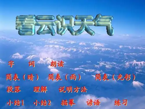 看云识天气1