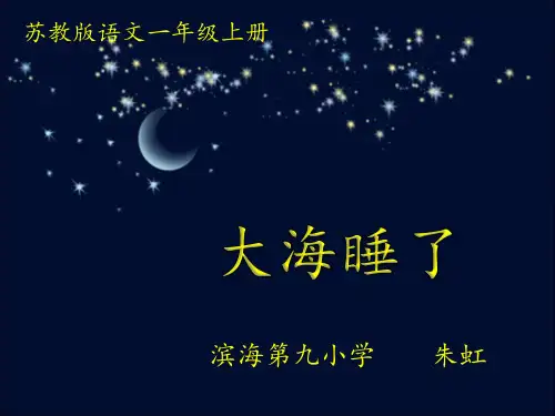 大海睡了.PPT课件