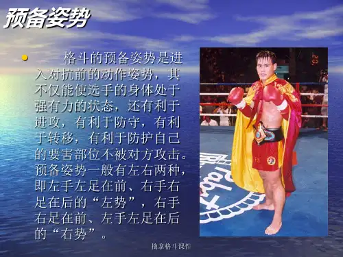 擒拿格斗课件