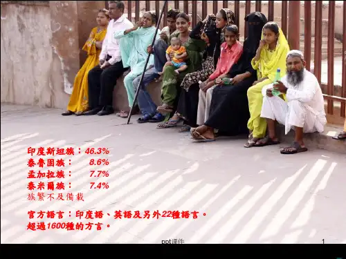 印度风俗文化  ppt课件