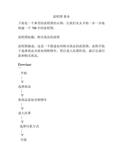 流程图 基本