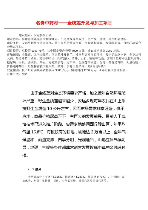 金线莲