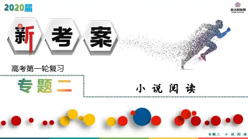 2020年高考语文新考案专题--小说阅读PPT