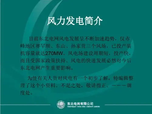 风力发电介绍