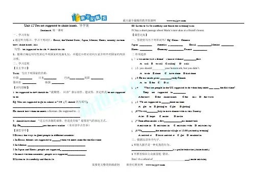 九年级英语全册书导学案(unit1-unit15)-15