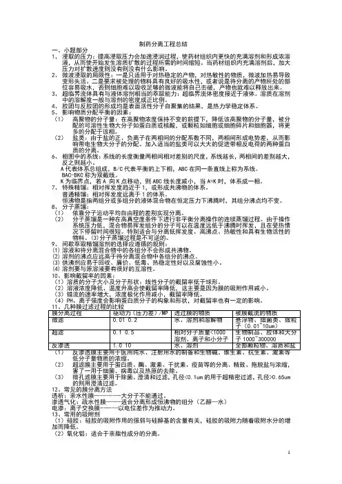 制药分离工程12