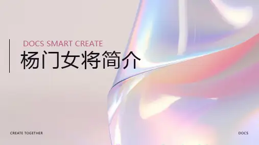 杨门女将简介