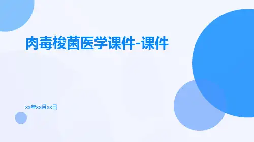 肉毒梭菌医学课件-课件
