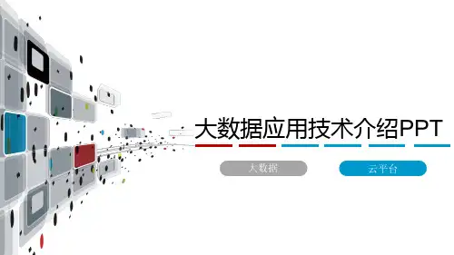 大数据应用技术介绍PPT