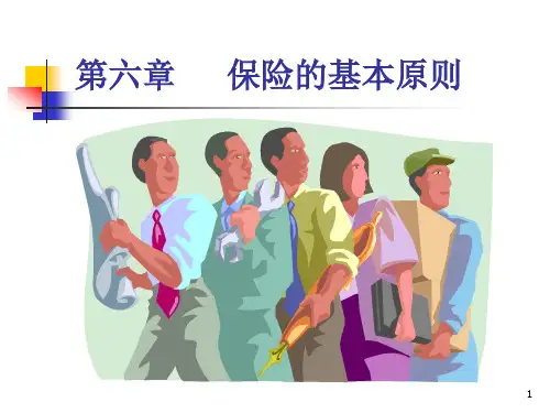 第六章保险的基本原则分解