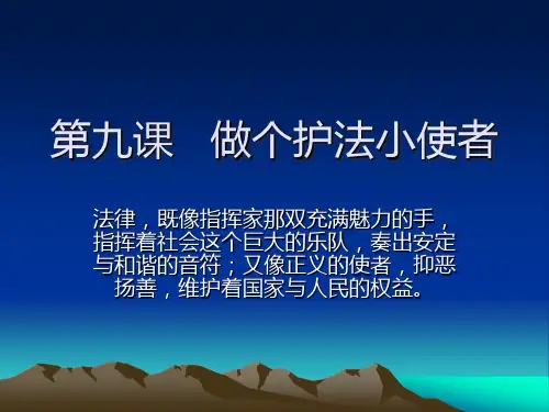 依法治国的基本要求PPT教学课件