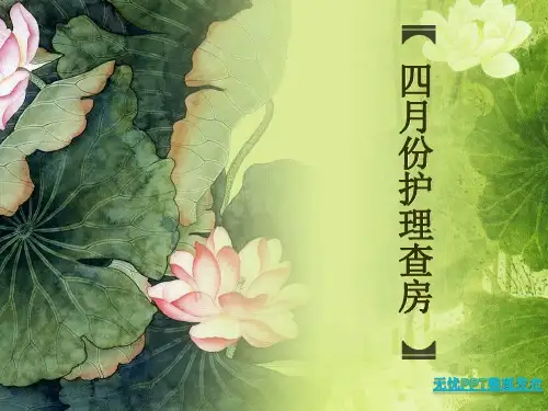 精神分裂症护理查房 PPT课件