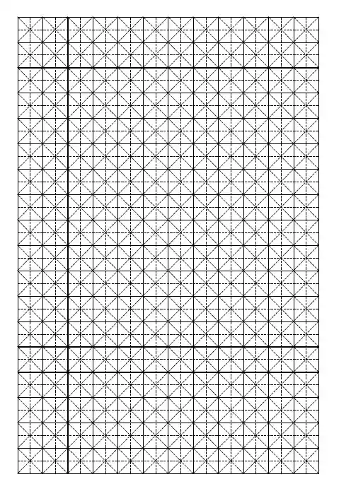 学生练字米字格模板