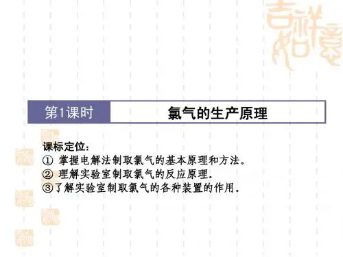 氯气的制备.ppt