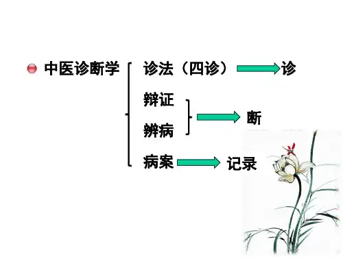 中医学基础诊法述要四诊