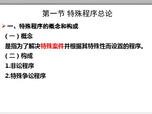 第十八章-特殊程序