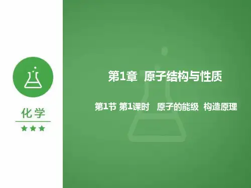 化学选修3 1.1.1 原子的能级  构造原理(精讲课件)