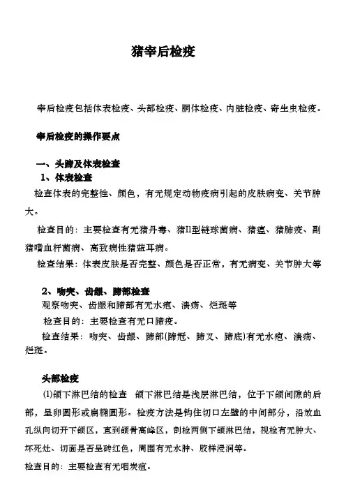 猪宰后检疫.1