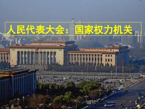 人教版高中政治必修二5.1人民代表大会：国家权力机关(2)课件 (共26张PPT)