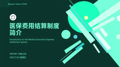 医保费用结算制度模板文档
