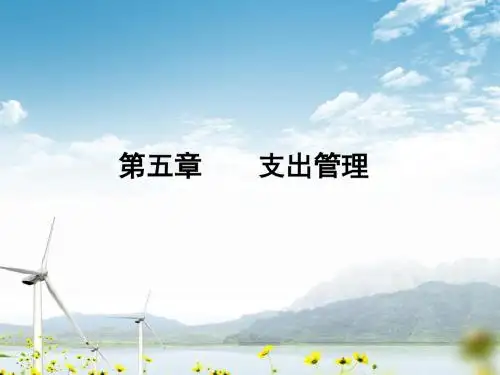非营利组织支出管理教材(PPT 80张)