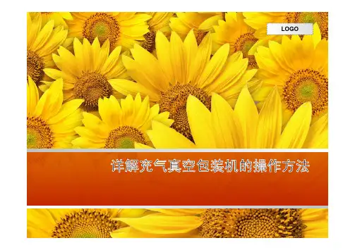 详解充气真空包装机的操作方法