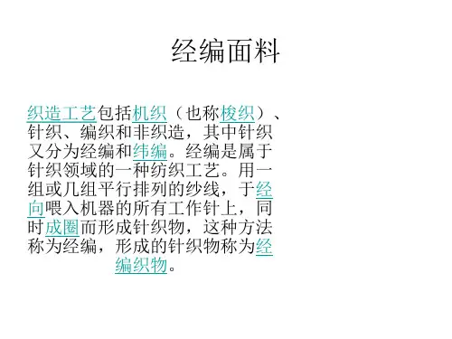 经编面料
