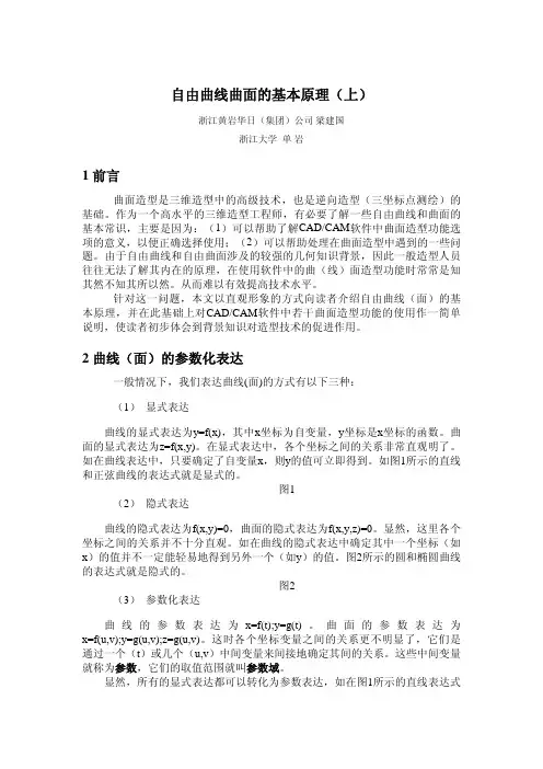 自由曲面的基本原理