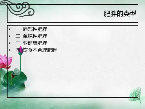 减肥产品课件PPT课件