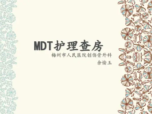 MDT护理查房ppt课件