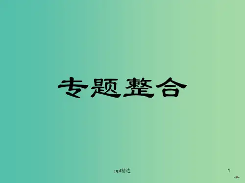 高中政治 专题二 民事权利和义务整合课件 新人教版选修5