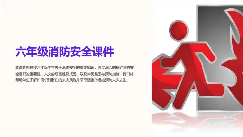 六年级消防安全课件