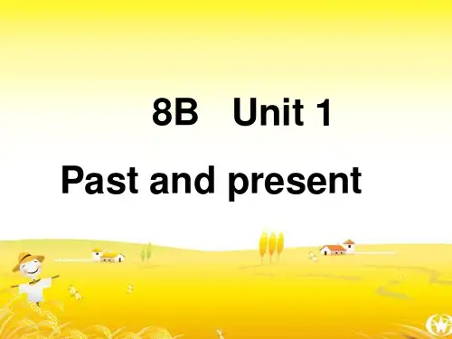 牛津译林版八年级下册8B unit1 welcome to the unit(共43张PPT)