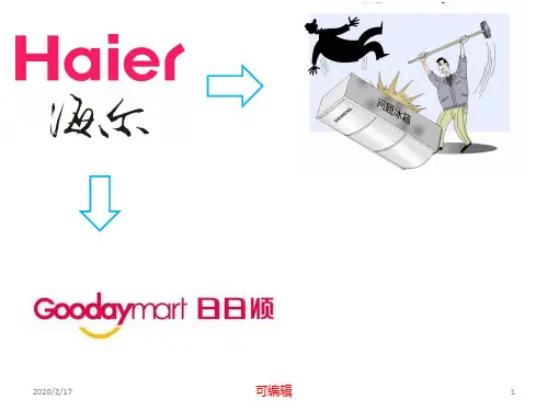 物流成本管理日日顺物流成本分析PPT课件