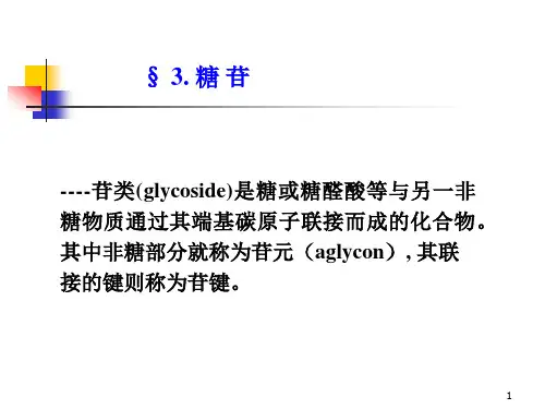 第3章 糖苷