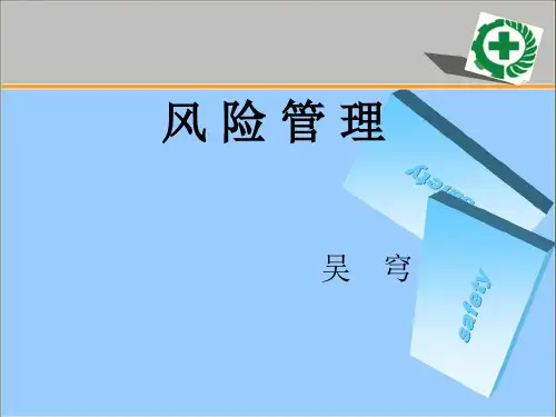 风险管理讲义