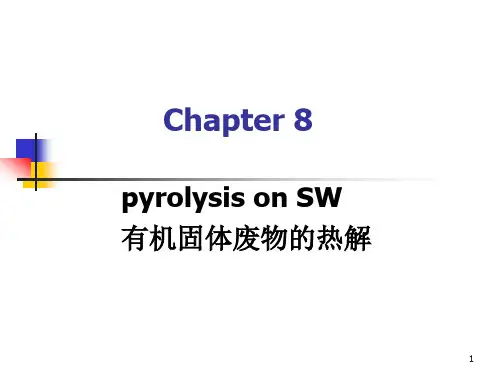 热解与气化详解(课堂PPT)