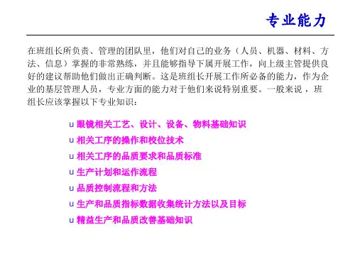 管理能力模型ppt课件