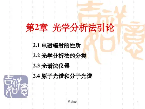 《光学分析导论》PPT课件