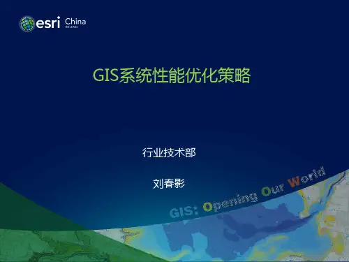 GIS系统性能优化策略