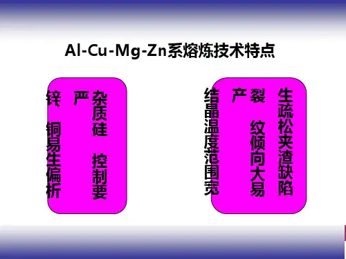 铝合金熔炼与铸造