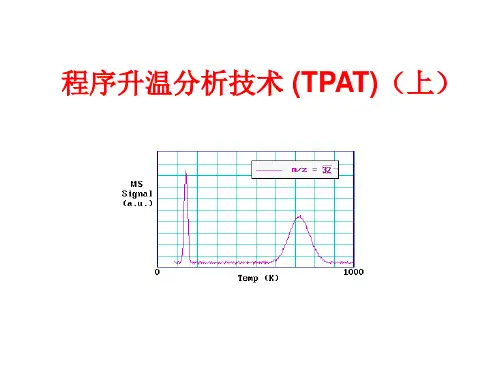 程序升温分析技术 (TPAT)(