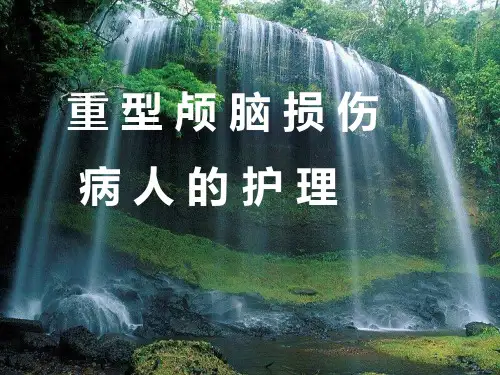 重型颅脑损伤病人的护理PPT