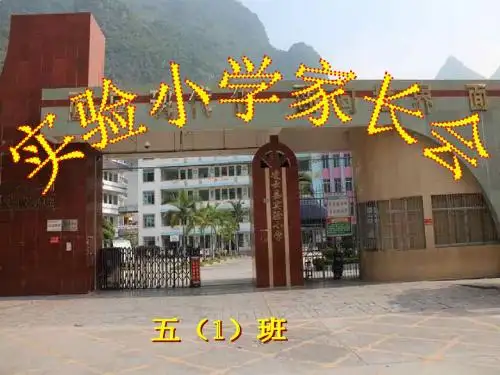 奋进中的凌云县实验小学