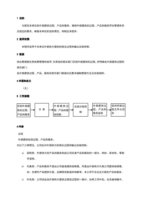 供应商管理
