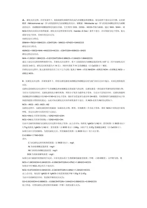 硝化反硝化
