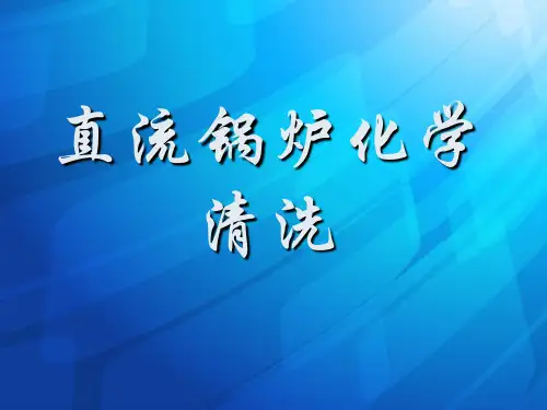 直流锅炉化学清洗